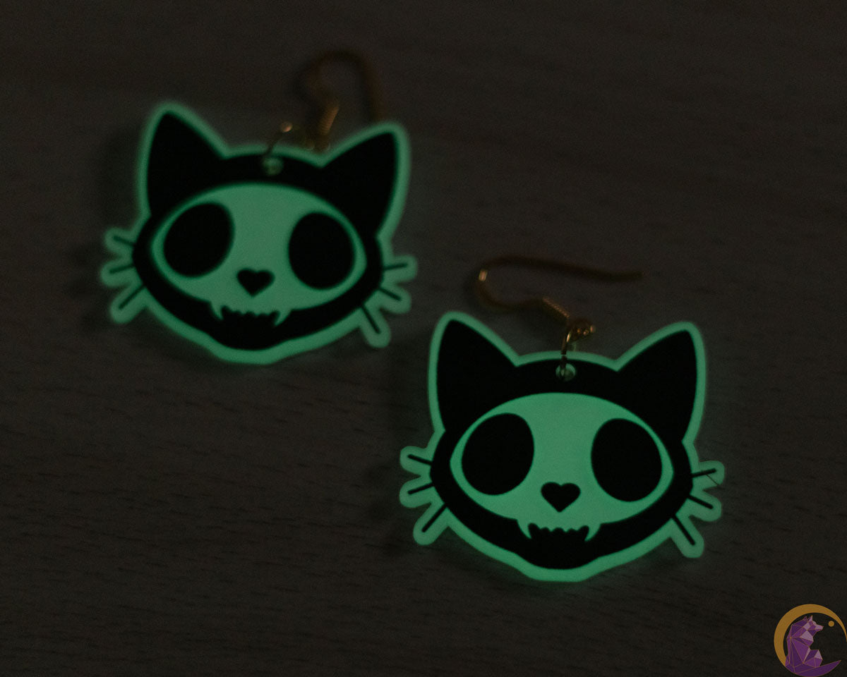 Boucles d'oreilles acryliques