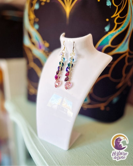 Boucles d'oreilles - Edition Limitée 2025 - "Blue Armor"