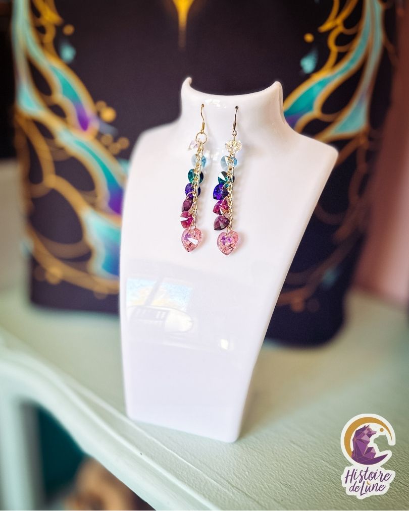 Boucles d'oreilles - Edition Limitée 2025 - "Blue Armor"